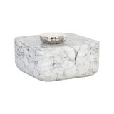 Strut Concrete Outdoor Square Coffee Table - LOOMLAN - SUNPAN - Outdoor Coffee Tables