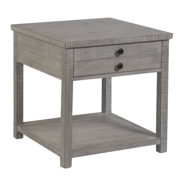 Studio 20 Wooden Square End Table - LOOMLAN - Palmetto Home - Side Tables