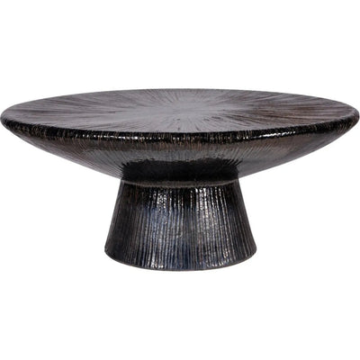 Sunburst Cocktail Table - Black Outdoor Coffee Table - LOOMLAN - Seasonal Living - Outdoor Coffee Tables