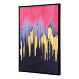 Sunset Wave Canvas Wall Art Multicolor - LOOMLAN - Zuo Modern - Canvas Art