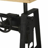 Table Height Sunburst Dining Table Sun - LOOMLAN - LOOMLAN - Bar Tables