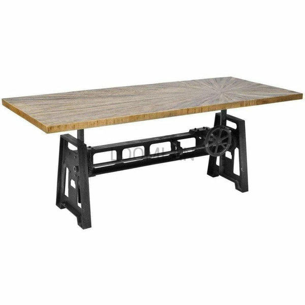 Table Height Sunburst Dining Table Sun - LOOMLAN - LOOMLAN - Bar Tables