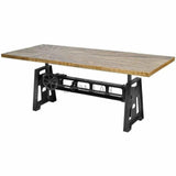 Table Height Sunburst Dining Table Sun - LOOMLAN - LOOMLAN - Bar Tables