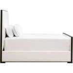 Tailor Fabric White Stain Resistant Bed - LOOMLAN - Essentials For Living - Beds