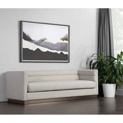 Talbot Sofa Belfast Oatmeal Modern Couch - LOOMLAN - SUNPAN - Sofas & Loveseats