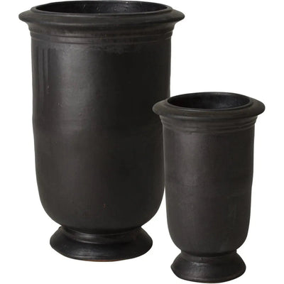 Tall Cup Ceramic Round Planter - LOOMLAN - Emissary - Planters