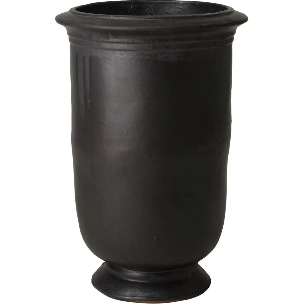 Tall Cup Ceramic Round Planter - LOOMLAN - Emissary - Planters