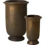 Tall Cup Ceramic Round Planter - LOOMLAN - Emissary - Planters