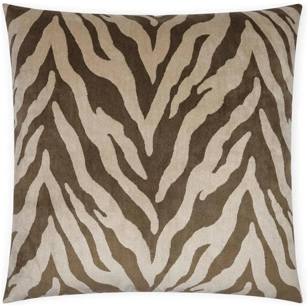 Tanja Bark Animal Brown Large Throw Pillow Insert - LOOMLAN - D.V. Kap - Throw Pillows