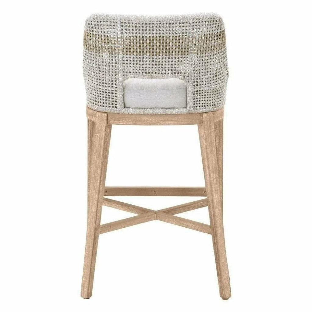 Tapestry Barstool Taupe Rope - LOOMLAN - Essentials For Living - Bar Stools