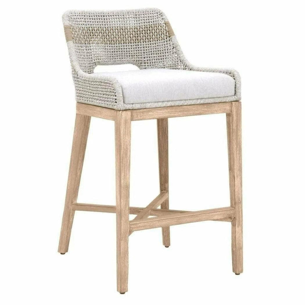 Tapestry Barstool Taupe Rope - LOOMLAN - Essentials For Living - Bar Stools