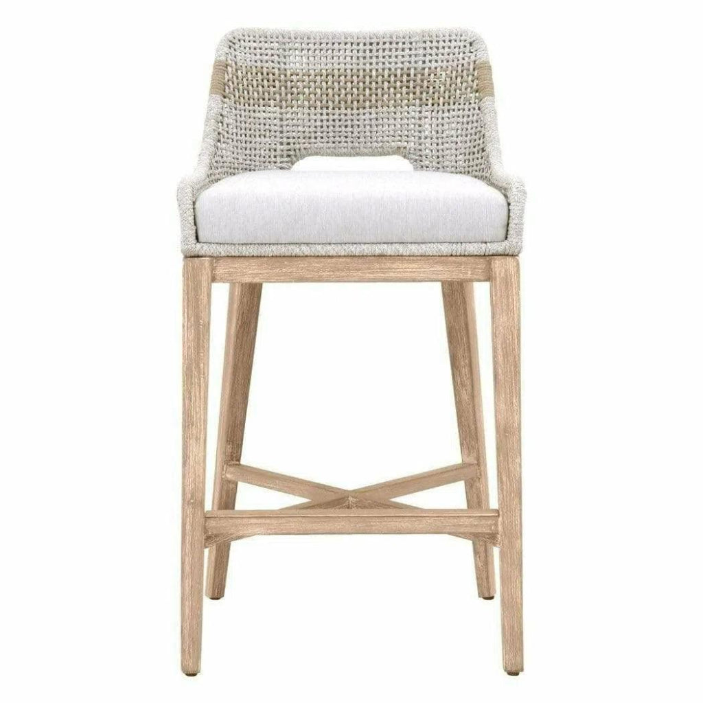 Tapestry Barstool Taupe Rope - LOOMLAN - Essentials For Living - Bar Stools