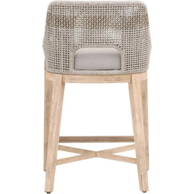 Tapestry Counter Stool Taupe Rope - LOOMLAN - Essentials For Living - Counter Stools