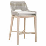 Tapestry Outdoor Barstool Rope & Teak - LOOMLAN - Essentials For Living - Outdoor Bar Stools