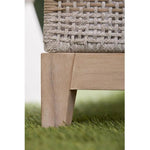 Tapestry Outdoor Chaise Lounge Teak Wood and Rope - LOOMLAN - Essentials For Living - Outdoor Chaises