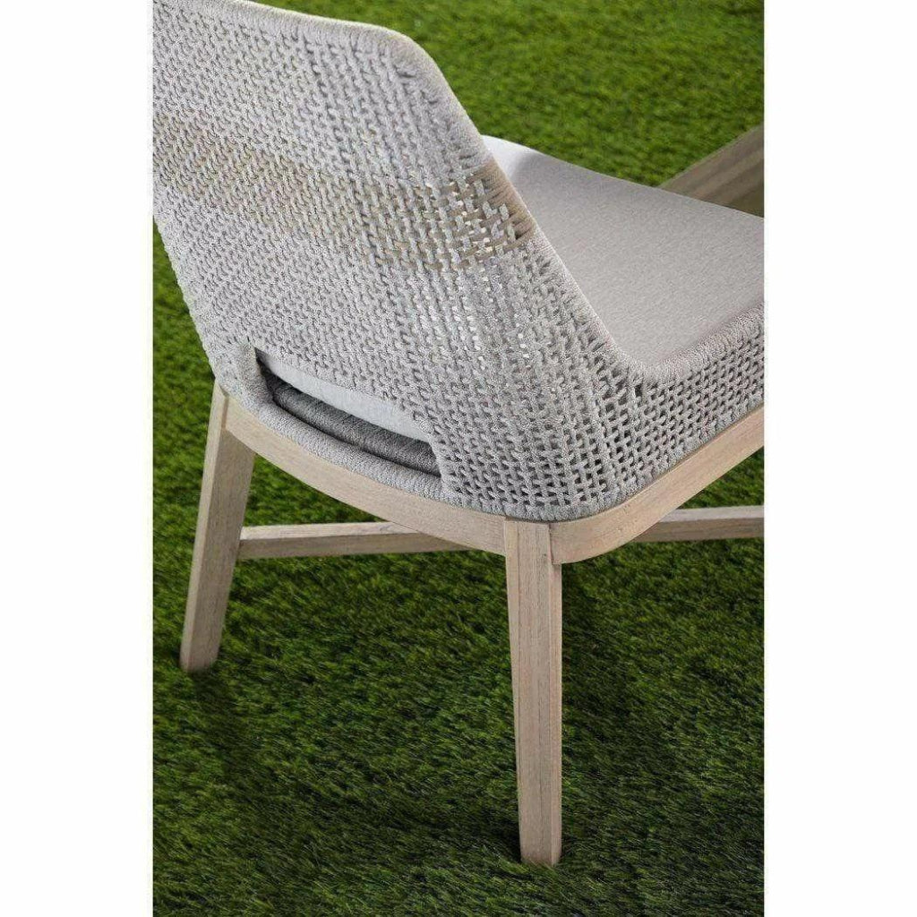 Tapestry Rope Outdoor Dining Chair 2PC - LOOMLAN - Essentials For Living - Outdoor Dining Chairs