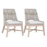 Tapestry Rope Outdoor Dining Chair 2PC - LOOMLAN - Essentials For Living - Outdoor Dining Chairs