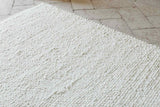 Flavia White Wool Area Rug By Linie Design-Area Rugs-Linie Design-LOOMLAN