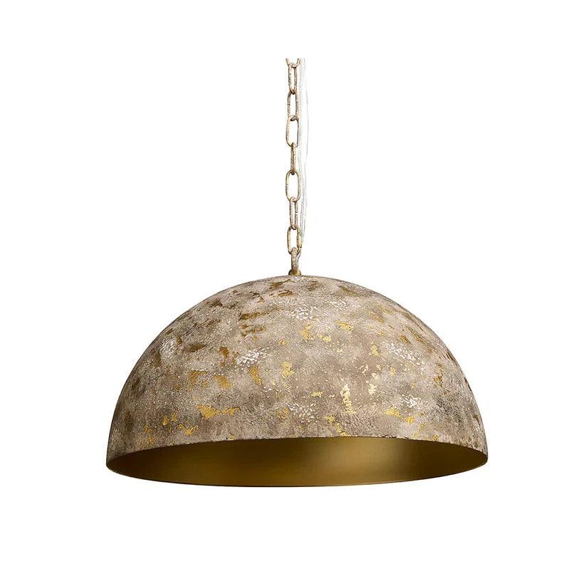 Tara Pendant Light Antique Gold Modern Dome - LOOMLAN - SUNPAN - Pendants