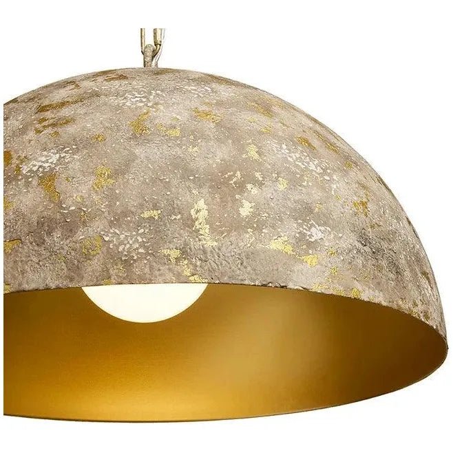 Tara Pendant Light Antique Gold Modern Dome - LOOMLAN - SUNPAN - Pendants