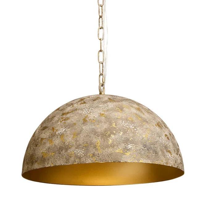 Tara Pendant Light Antique Gold Modern Dome - LOOMLAN - SUNPAN - Pendants