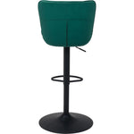 Tarley Green Barstool Adjustable Height - LOOMLAN - Zuo Modern - Bar Stools