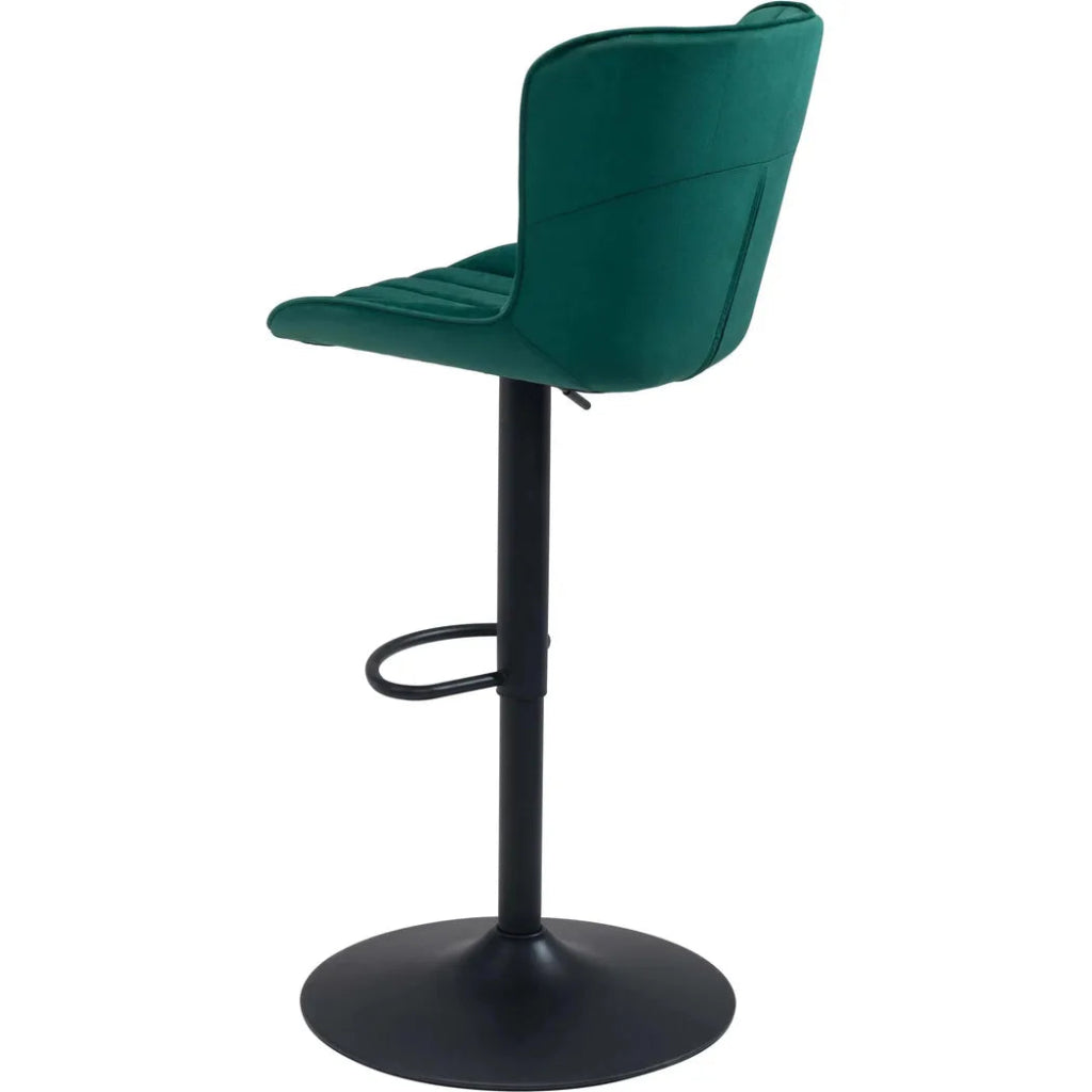 Tarley Green Barstool Adjustable Height - LOOMLAN - Zuo Modern - Bar Stools