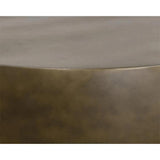 Tarsus Concrete Outdoor Round Coffee Table - LOOMLAN - SUNPAN - Outdoor Coffee Tables