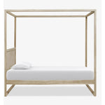 Teak Wood Canopy Poster Bed King or Queen - LOOMLAN - Artesia - Beds