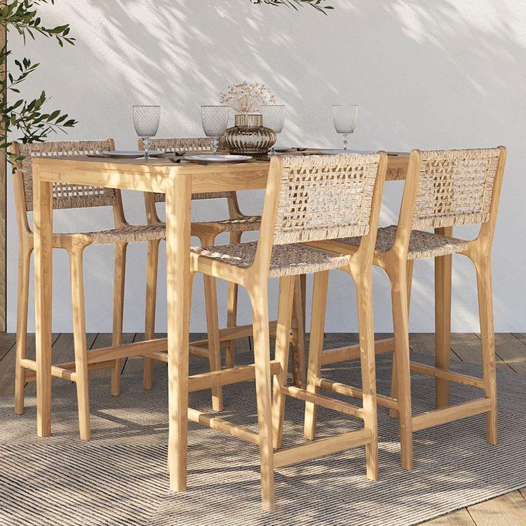 Terra Outdoor Counter Stool - LOOMLAN - Artesia - Outdoor Counter Stools