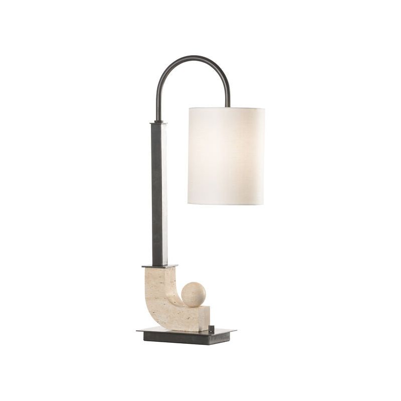 The Loop Sleek Metal Arm Design Table Lamp - LOOMLAN - Wildwood - Table Lamps