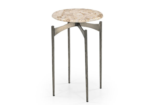 Thea Italian Marble Accent Table - LOOMLAN - Bassett Mirror - Side Tables