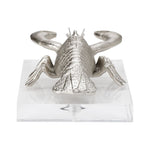 Thibault Decorative Silver Lobster Sculpture - LOOMLAN - Wildwood - Statues & Sculptures