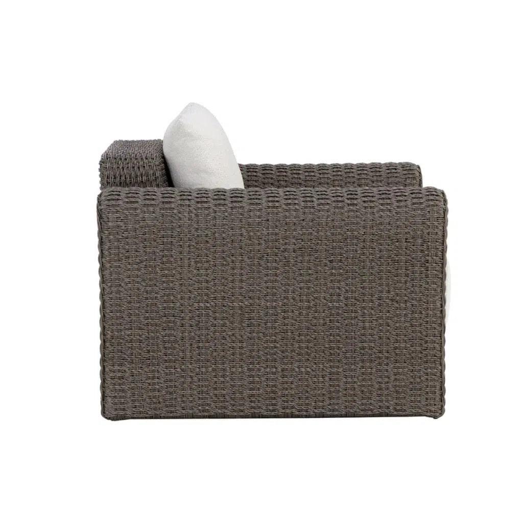 Tibi Fabric Outdoor Lounge Chair - LOOMLAN - SUNPAN - Outdoor Lounge Chairs