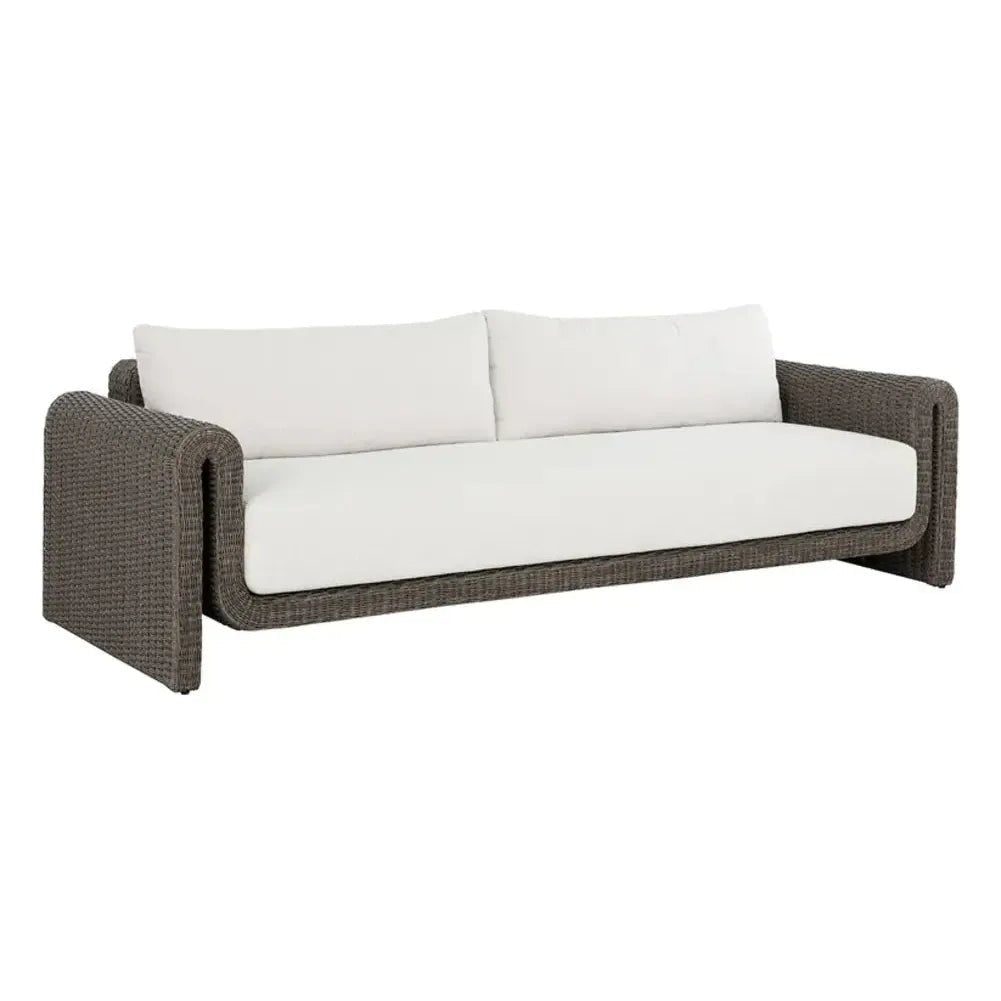 Tibi Performance Fabric Outdoor Modern Sofa - LOOMLAN - SUNPAN - Outdoor Sofas & Loveseats