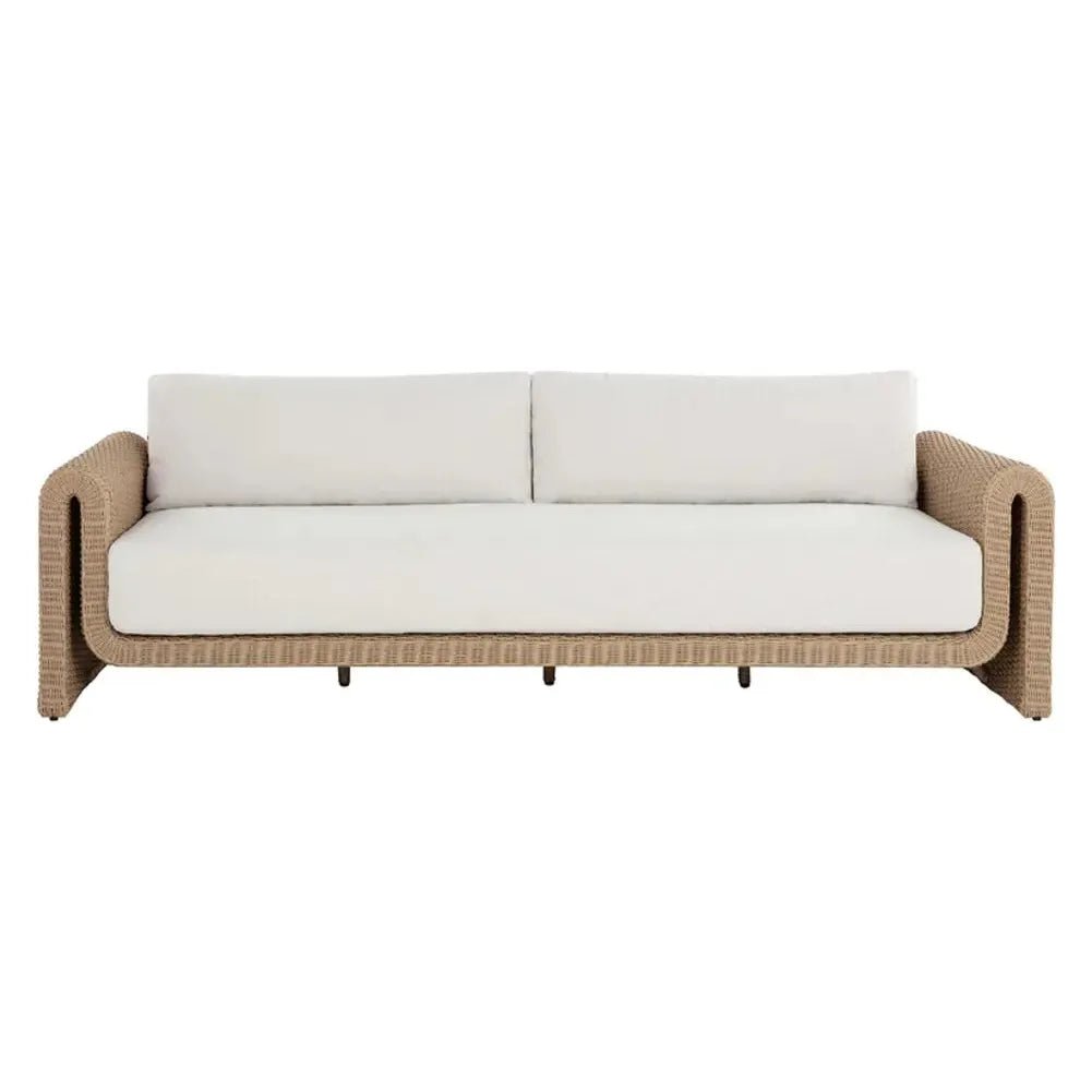 Tibi Performance Fabric Outdoor Modern Sofa - LOOMLAN - SUNPAN - Outdoor Sofas & Loveseats