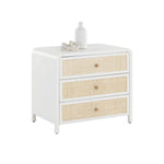 Tierra Nightstand Soft Closing Drawers & Rattan - LOOMLAN - SUNPAN - Nightstands