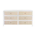 Tierra Wooden Rattan Stylish Dresser - LOOMLAN - SUNPAN - Dressers