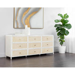 Tierra Wooden Rattan Stylish Dresser - LOOMLAN - SUNPAN - Dressers