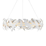 Tijereta 1 - Light White Chandelier - LOOMLAN - Currey & Co - Chandeliers