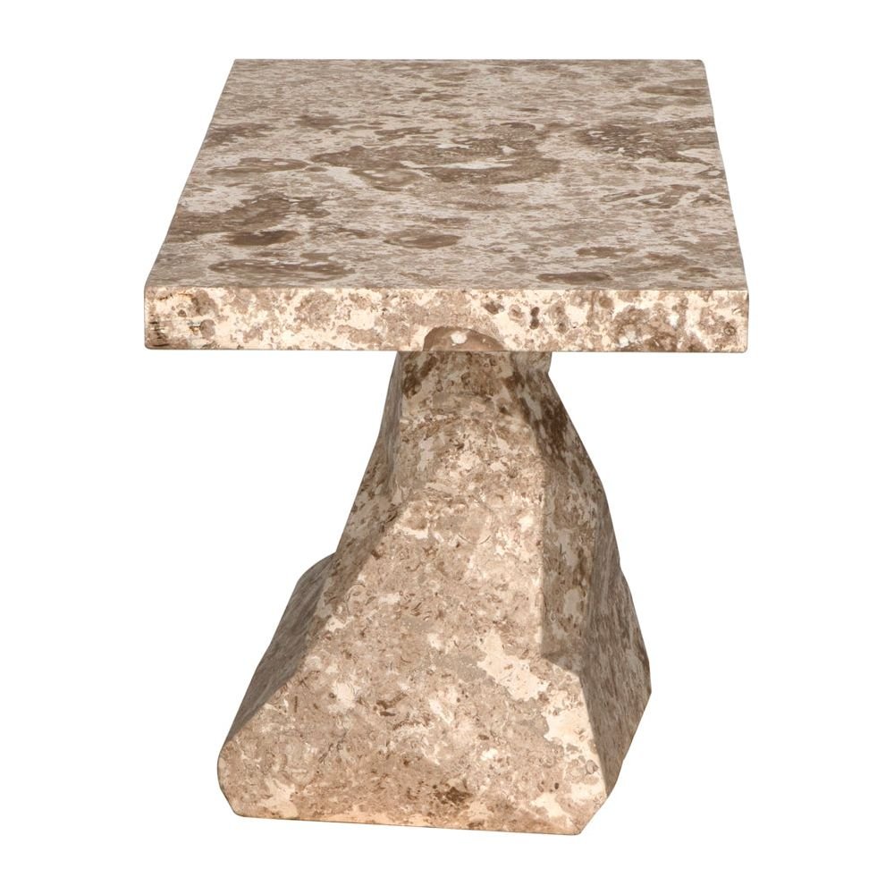 Tilden Marble Made Rectangular Console Table - LOOMLAN - Console Tables