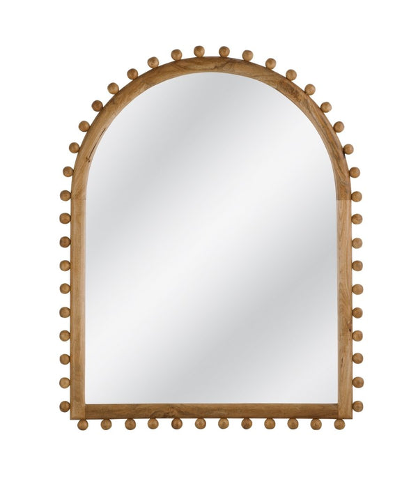 Tioga Natural Wood Frame Wall Mirror - LOOMLAN - Bassett Mirror - Wall Mirrors