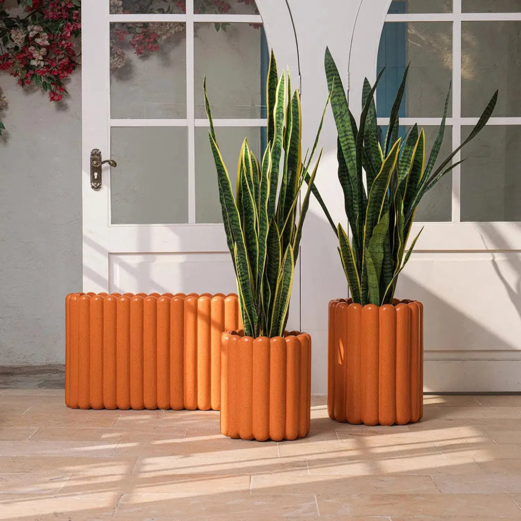 Tiramisu Durable Fiberglass Planter - LOOMLAN - Le Present - Planters