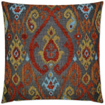 Tobias Tribal Red Throw Pillow With Insert - LOOMLAN - D.V. Kap - Throw Pillows