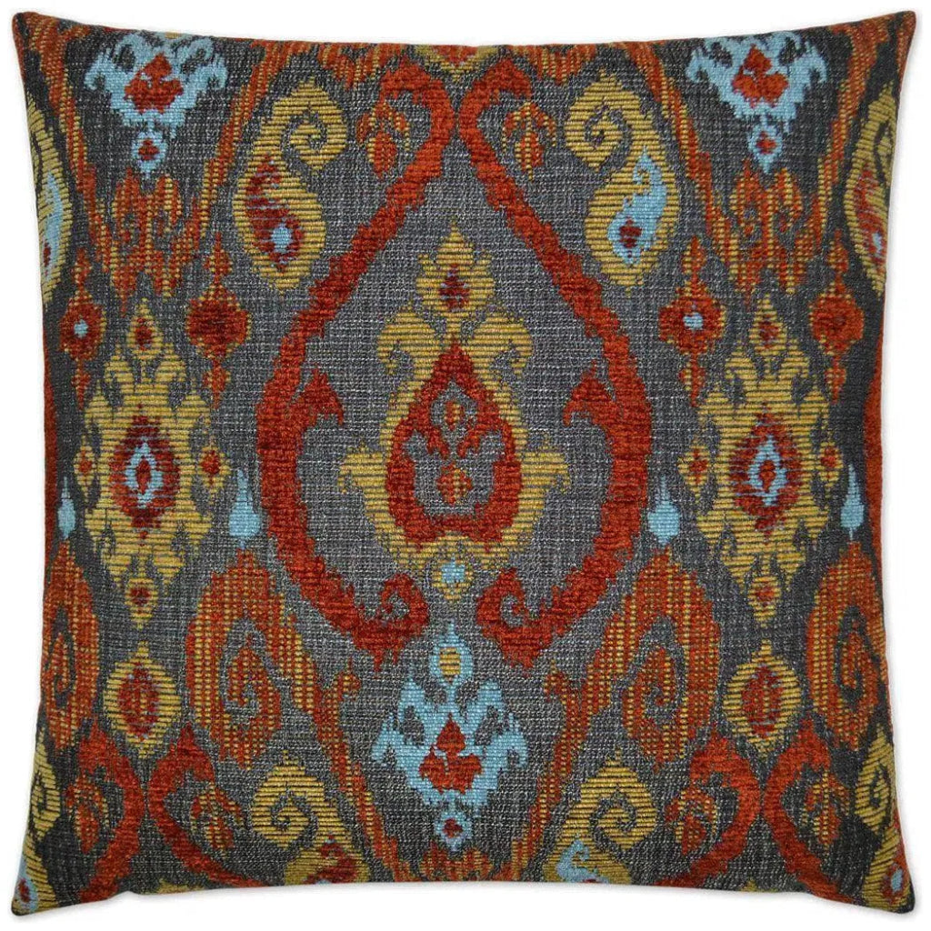 Tobias Tribal Red Throw Pillow With Insert - LOOMLAN - D.V. Kap - Throw Pillows