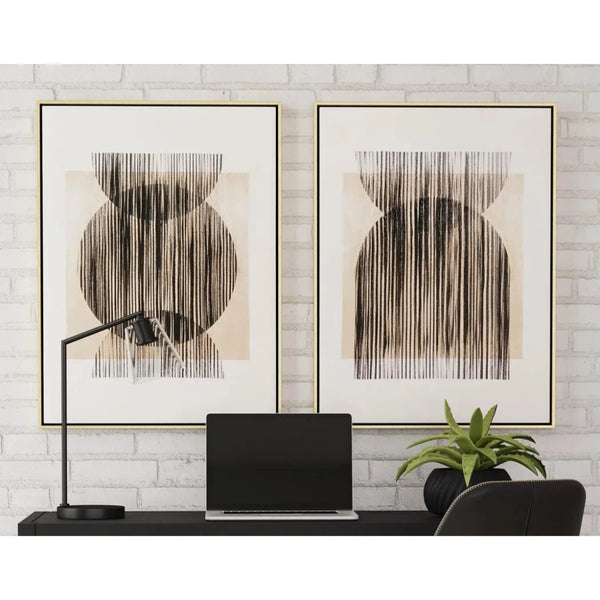 Together Multicolor Wall Art - LOOMLAN - Bassett Mirror - Canvas Art
