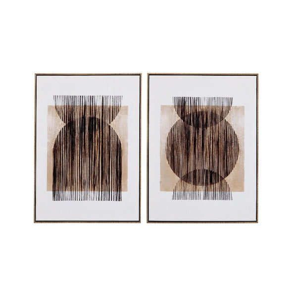 Together Multicolor Wall Art - LOOMLAN - Bassett Mirror - Canvas Art