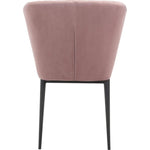 Tolivere Dining Chair (Set of 2) Pink - LOOMLAN - Zuo Modern - Dining Chairs