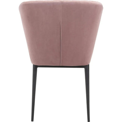 Tolivere Dining Chair (Set of 2) Pink - LOOMLAN - Zuo Modern - Dining Chairs