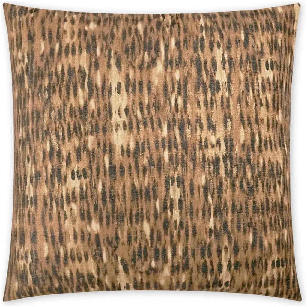 Tonga Ginger Brown Throw Pillow With Insert - LOOMLAN - D.V. Kap - Throw Pillows